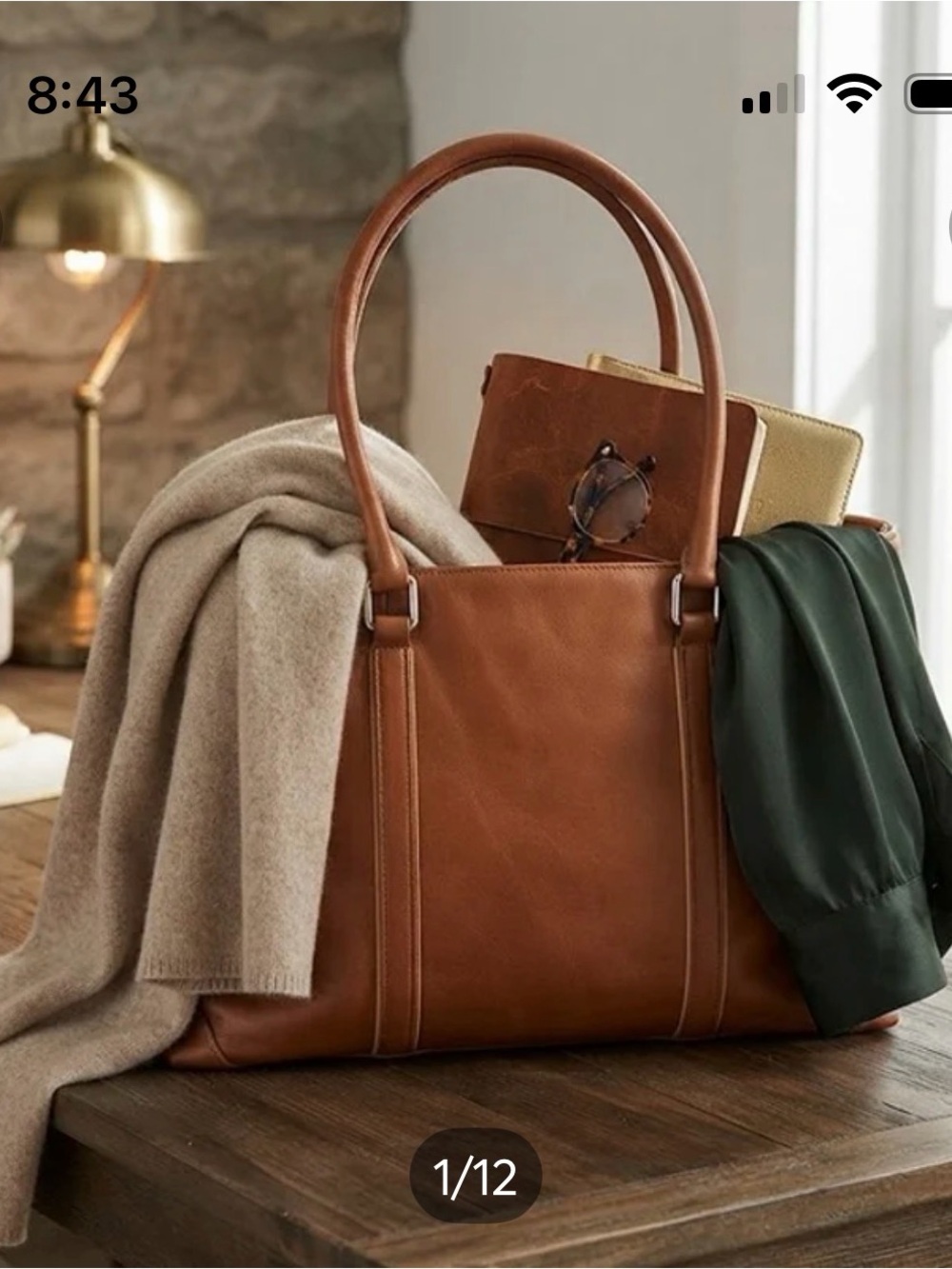 Vintage Coach Hamptons Work Bag – British Tan Leather